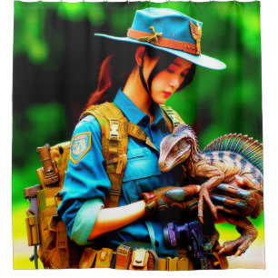 Cortina Para Box Dinossauro