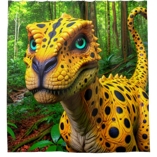 Cortina Para Box Dinossauro (Frente)