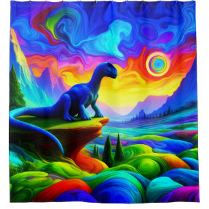 Cortina Para Box Dinossauro Arte