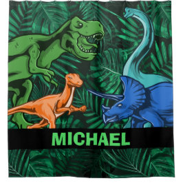 Cortina Para Box Dinossauros Crianças Dino Jurassic Trex Boy Person