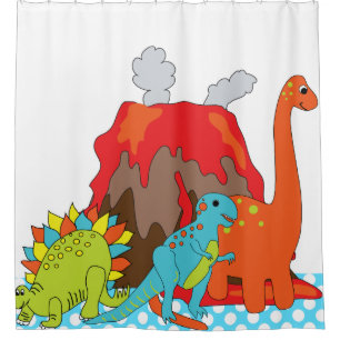 Cortina Para Box Dinossauros pré-históricos
