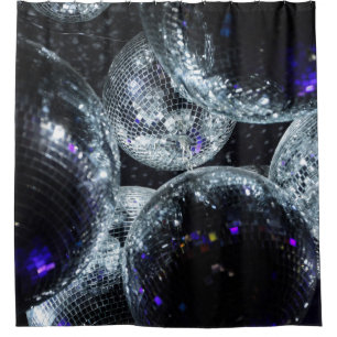 Cortina Para Box Disco Balls: Atmosfera de Partido Escuro