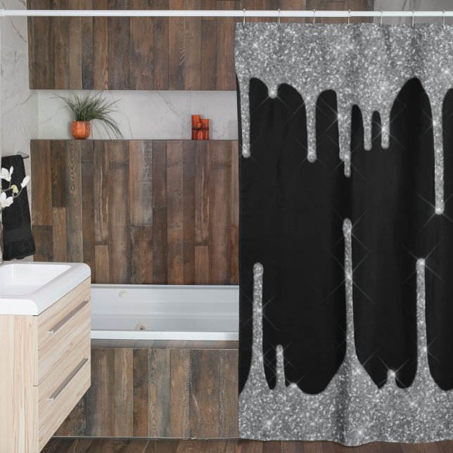 Cortina Para Box Dissipador de Glitter Silver Glitter Drives Gelam  (Criador carregado)