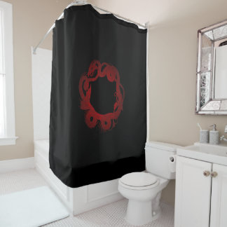 Cortina Para Box Dragão Vermelho