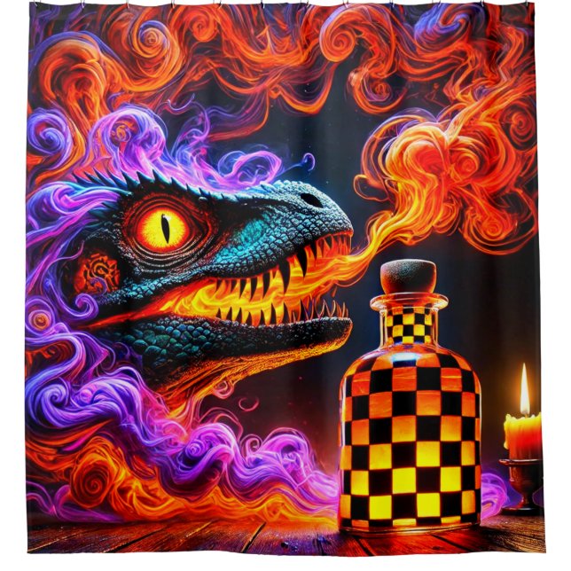 Cortina Para Box Dragon Art (Frente)
