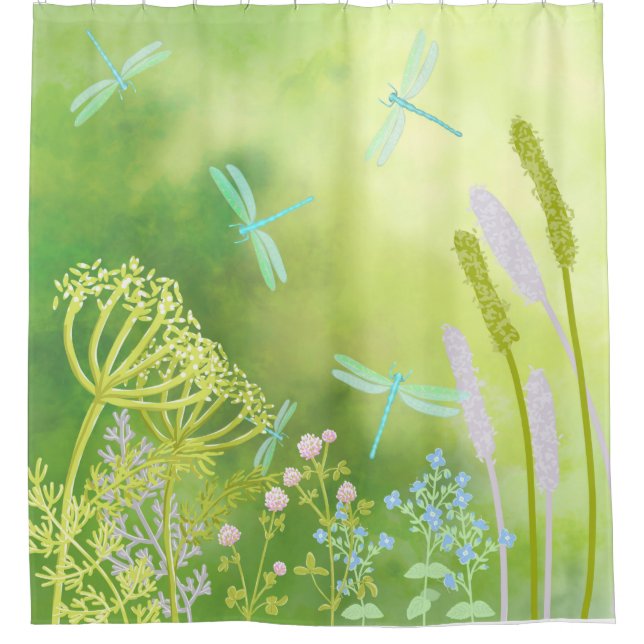 Cortina Para Box Dragonfly Meadow (Frente)
