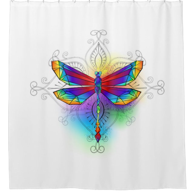 Cortina Para Box Dragonfly Poligonal (Frente)