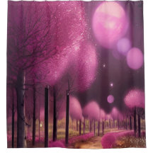 Dreamy Pink Nightscape