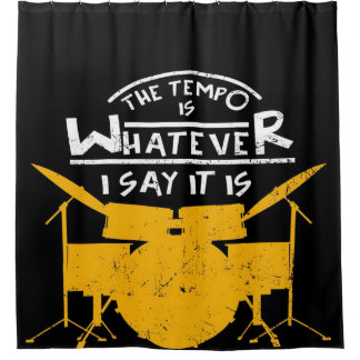 Cortina Para Box Drummer do kit de tambor S | Cobertura em branco