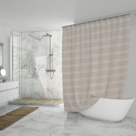 Cortina Para Box Dusty Rosa Modern Minimalist Stripe Boho