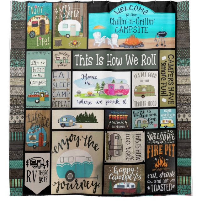 Cortina Para Box É Assim Que Vamos (Frente)