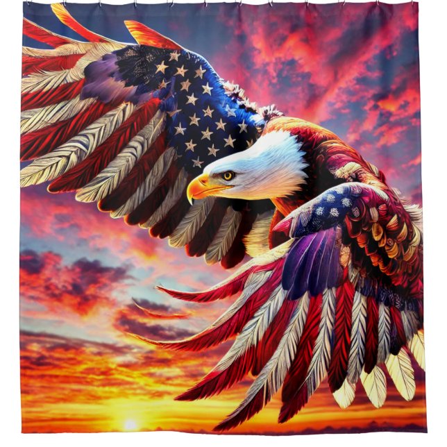 Cortina Para Box Eagle Art (Frente)