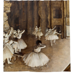 Cortina Para Box Edgar Degas - Ensaio De Balés Ao Palco
