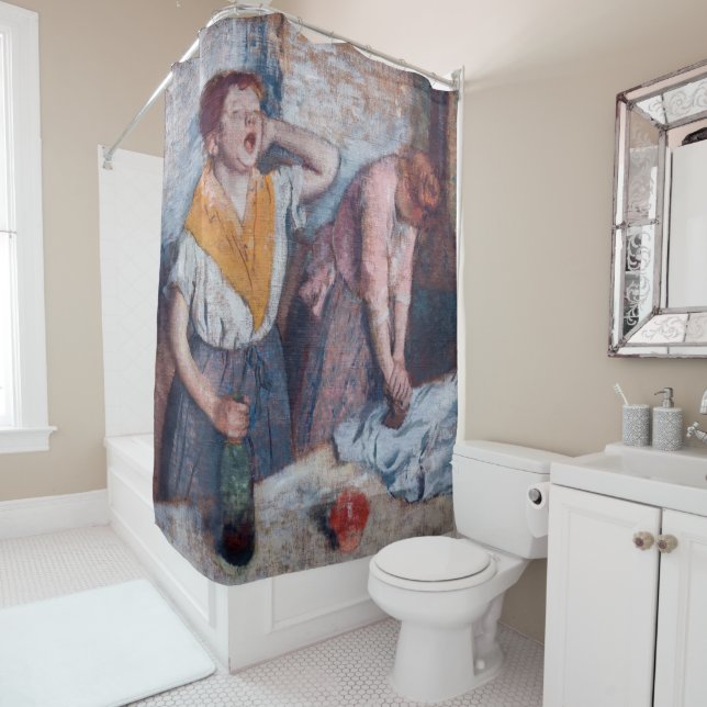 Cortina Para Box Edgar Degas - Mulher Ironando (In Situ)