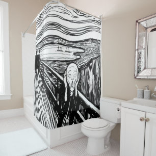 Cortina Para Box Edvard Munch - A litografia do Gritar