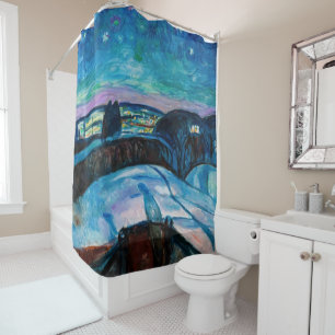 Cortina Para Box Edvard Munch - Starry Night 1922