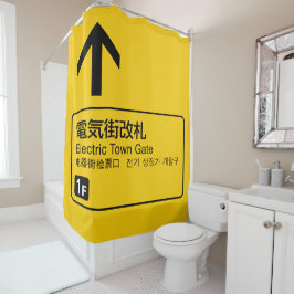 Cortina Para Box Electric Town Gate Rail - Japão