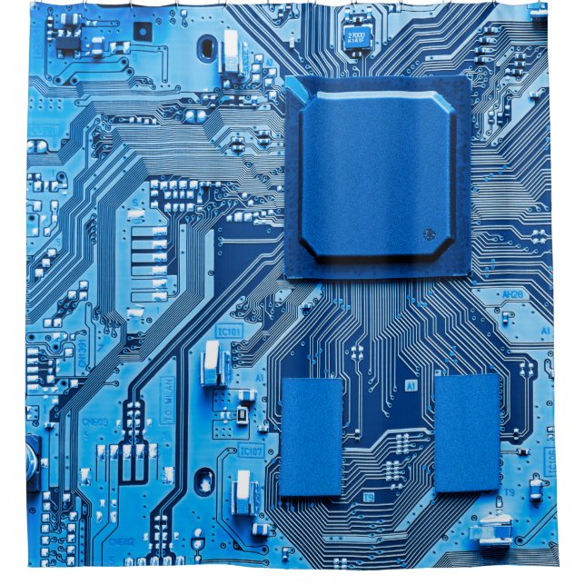 Cortina Para Box Electronic circuit board close up. circuit,board,s (Frente)
