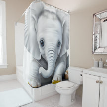 Elefante Cinza Adorável