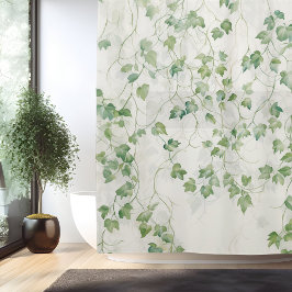 Cortina Para Box Elegância Ivy League em Aquarela