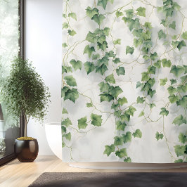 Cortina Para Box Elegância Ivy League em Aquarela