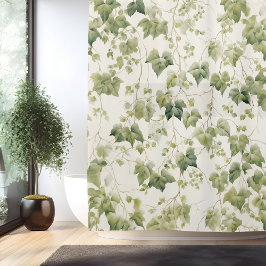 Cortina Para Box Elegância Ivy League em Aquarela