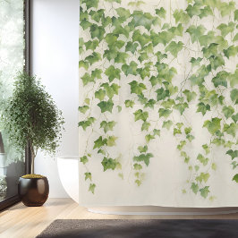 Cortina Para Box Elegância Ivy League em Aquarela
