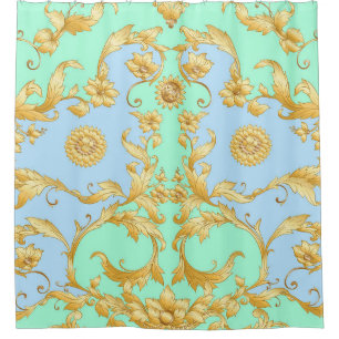 Cortina Para Box Elegância Renascentista Barroco Rococo