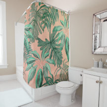 Elegante Tropical Watercolor deixa Trabalho de art