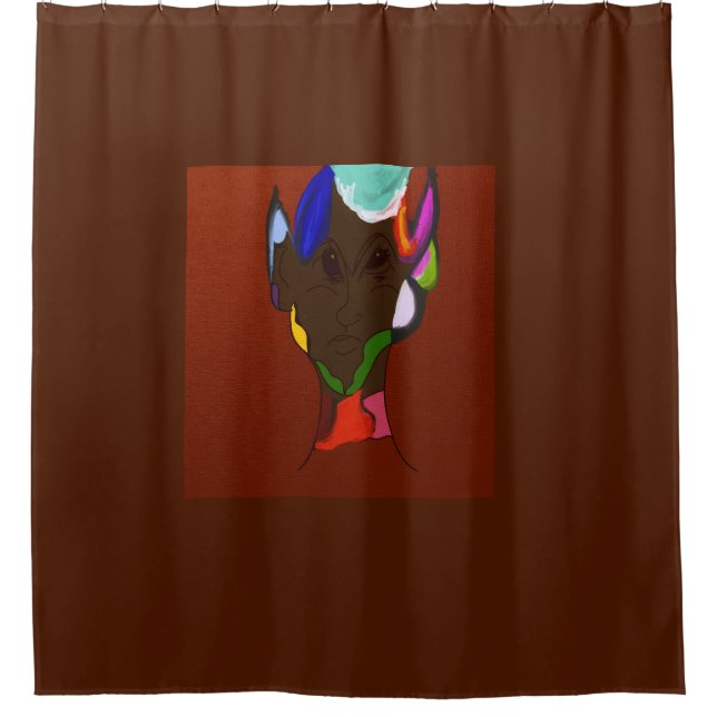 Cortina Para Box Elf Map Art  (Frente)