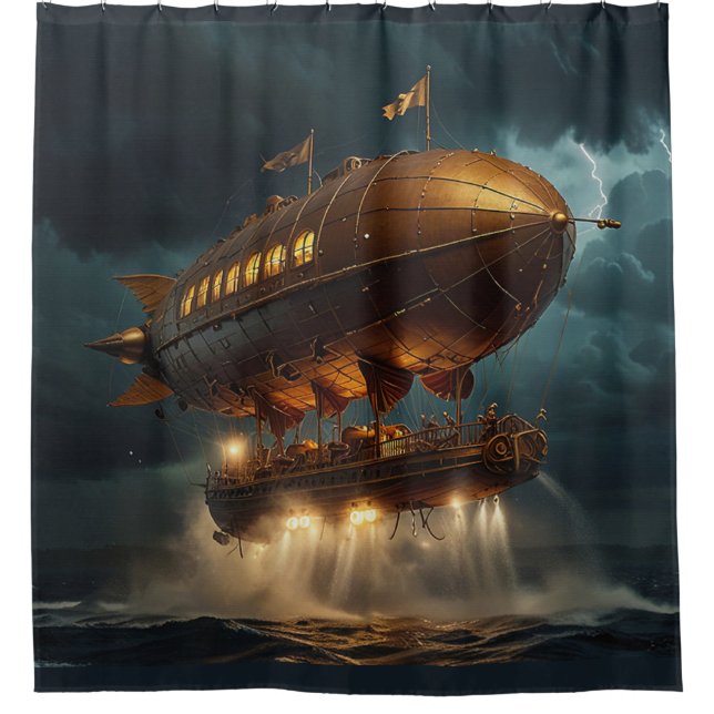 Cortina Para Box Embarcação submersível de vapor (Frente)