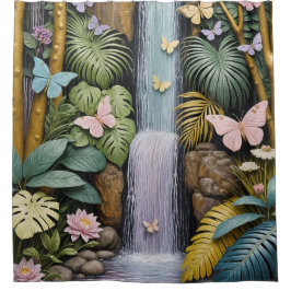 Cortina Para Box Enchanted Falls Oasis