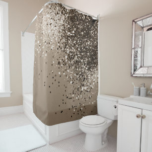 Cortina Para Box Espetacular Sepia Lady Glitter #1 #shiny