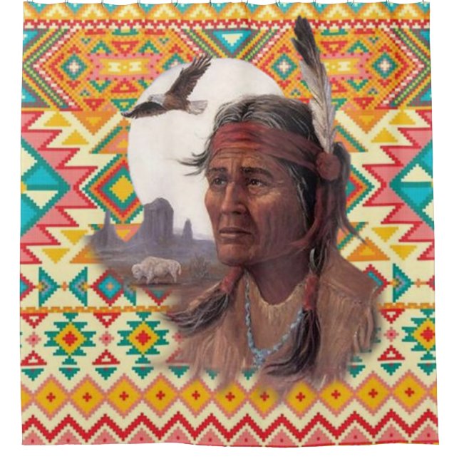 Cortina Para Box Espírito Do Pai Águia (Frente)