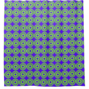 Cortina Para Box Estampas de Caleidoscópio