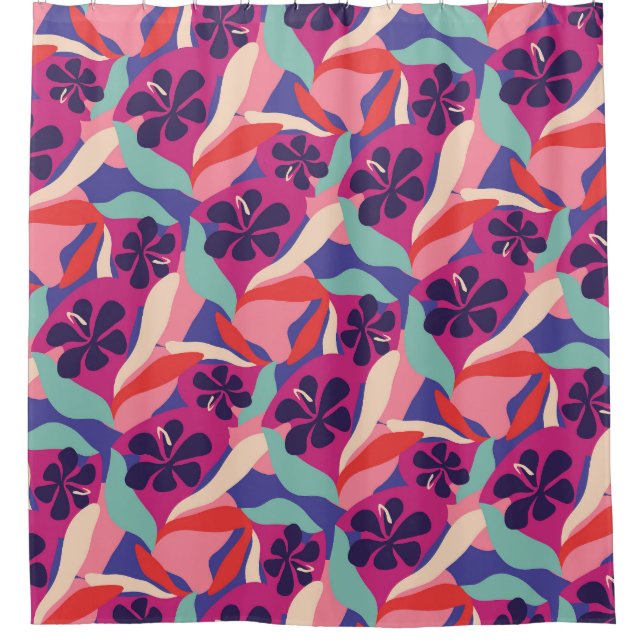 Cortina Para Box Estético Blooming (Frente)