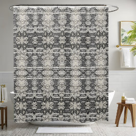 Cortina Para Box Estilo de Cortina de Chá Branco de luxo 3