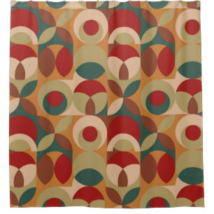 Cortina Para Box Estilo escandinavo Trabalho de arte mínimo de geom