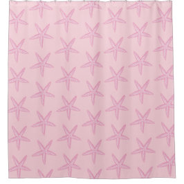 Cortina Para Box Estrela-do-mar Rosa