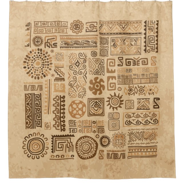 Cortina Para Box Ethnic handmade ornament (Frente)