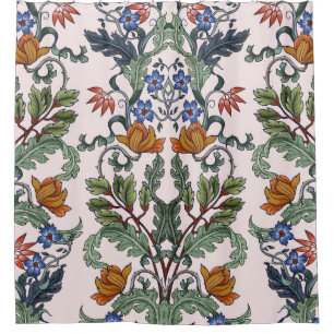 Cortina Para Box Etnia Tradicional: Vintage Decorative Floral