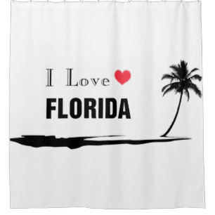 Cortina Para Box Eu amo a Florida