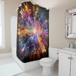 Cortina Para Box Explosão Musical