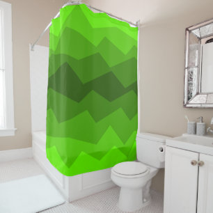 Cortina Para Box Fade Verde