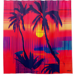 Cortina Para Box Fantasía de Fuga Tropical