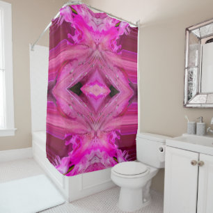 Cortina Para Box Fantasia Fuchsia