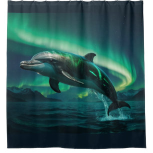 Cortina Para Box Fantasy Dolphin & Aurora