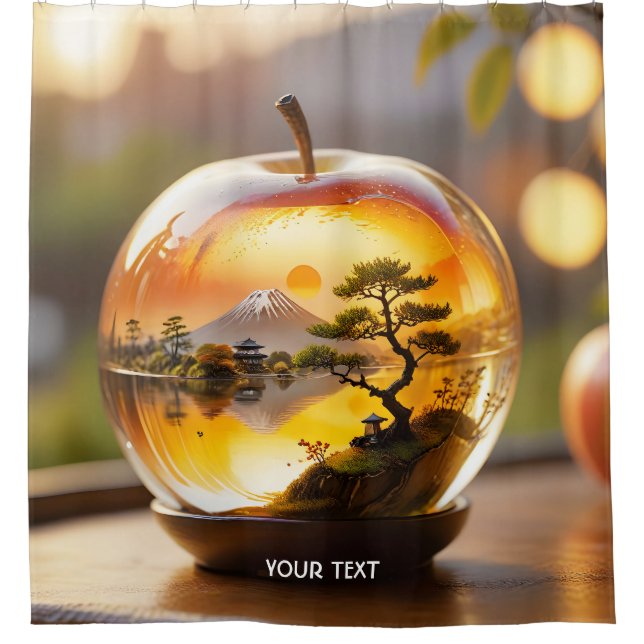 Cortina Para Box Fantasy - Modo de Exibição de Maçã Japonesa (Frente)