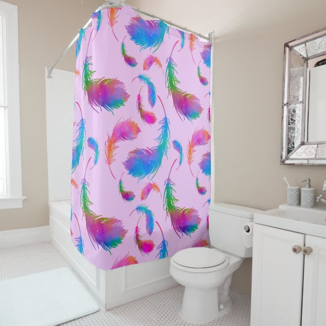 Cortina Para Box Feathered Rain at Sunset (In Situ)