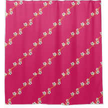 Feriado Floral de Ouro Cortina de Chá